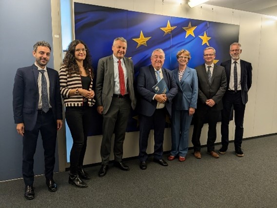 Sustainable finance: EBC meets heads of cabinets of EVP Dombrovskis and Commissioner McGuinness to discuss simplification potential