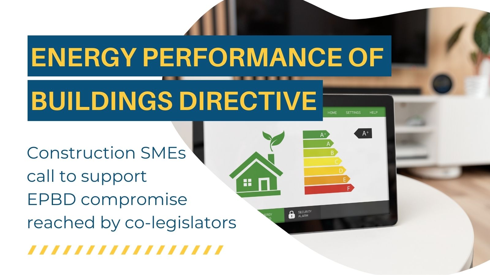 EPBD recast:  EBC and its construction SMEs call to support compromise reached by co-legislators