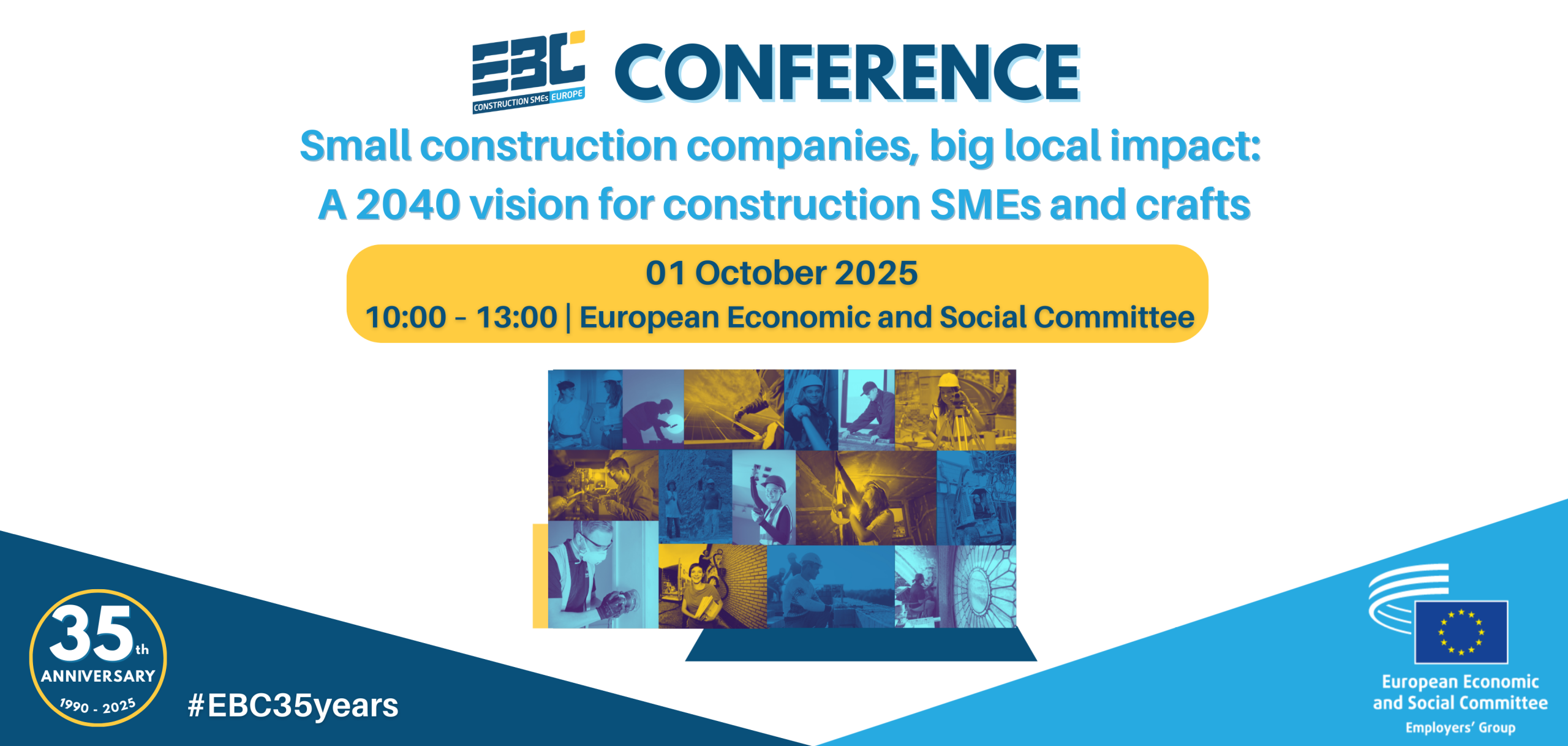 EBC 35th Anniversary Conference: draft agenda and registration available